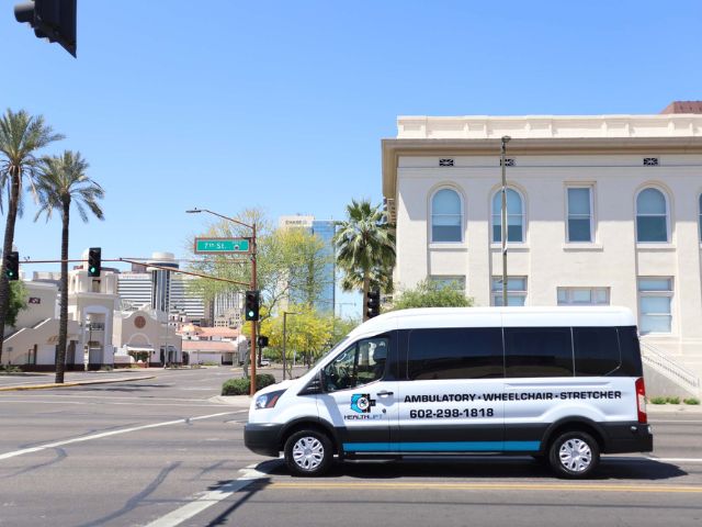 HealthLift Van Getting Customers in Wheelchair or Other Mobility Device to Fun and Exciting Accessible Events in Phoenix