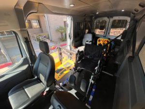 HealthLift's Spacious Wheelchair-Friendly Van for Comfortable and Safe Dialysis Transportation
