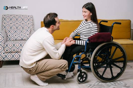 Woman with Multiple Sclerosis in Need of Disabled Transportation